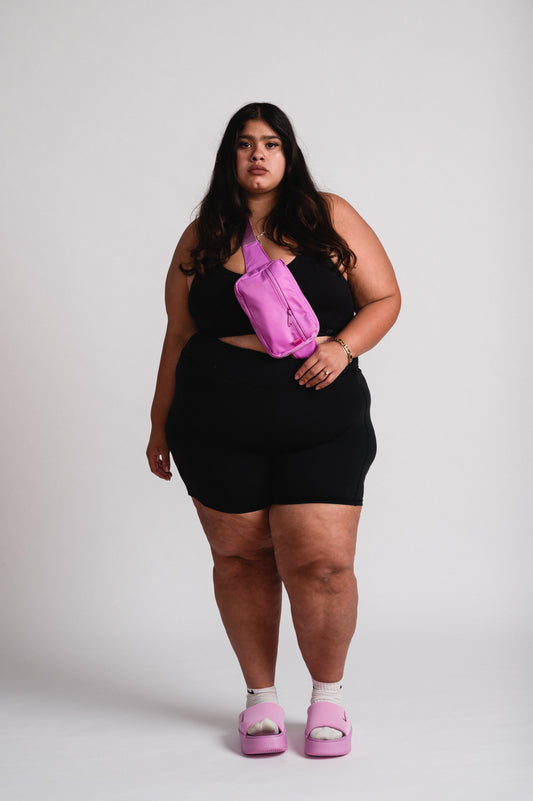 Electric Orchid Belt Bag
