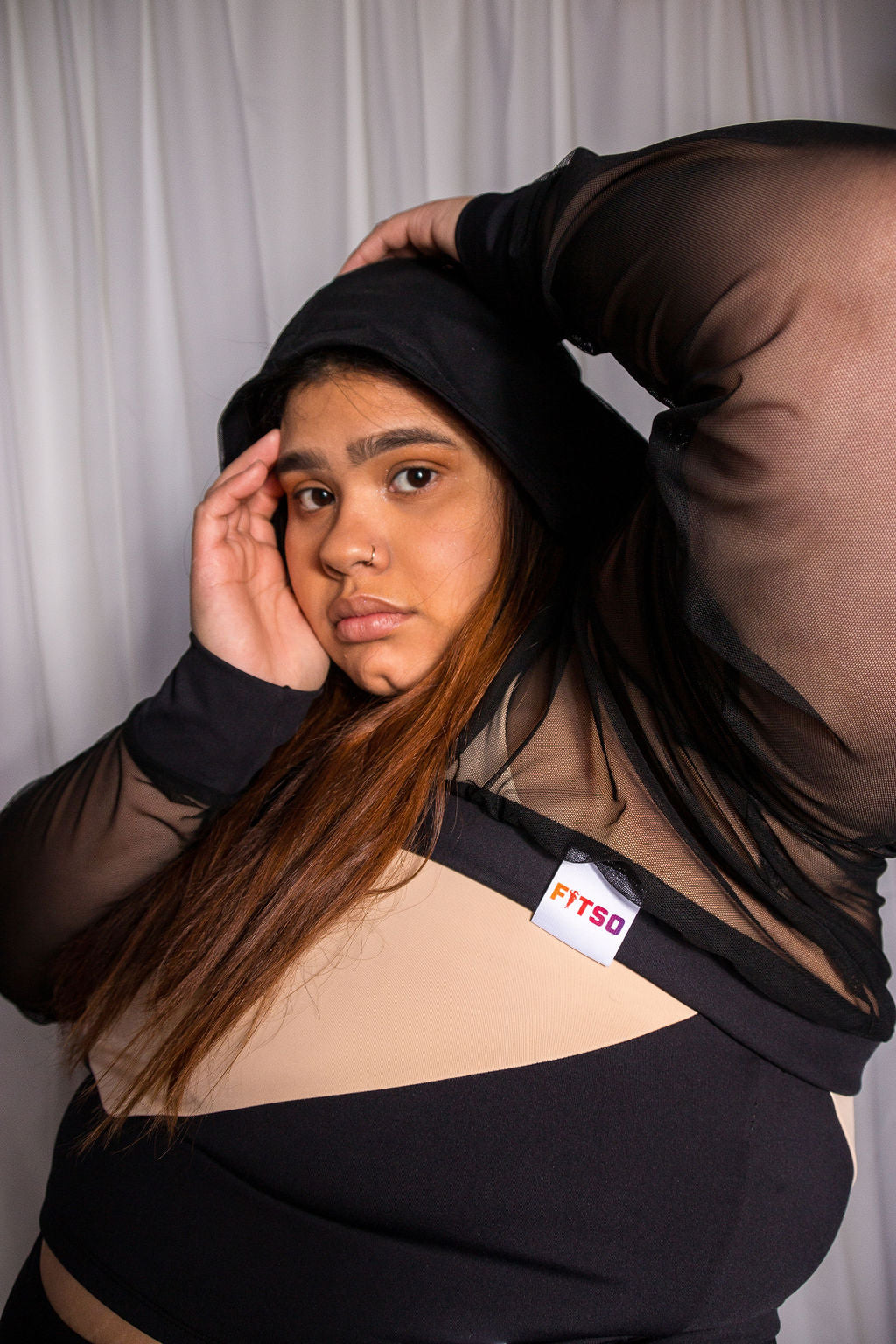 Meshed Up: The Ultimate Ultra Crop Hoodie