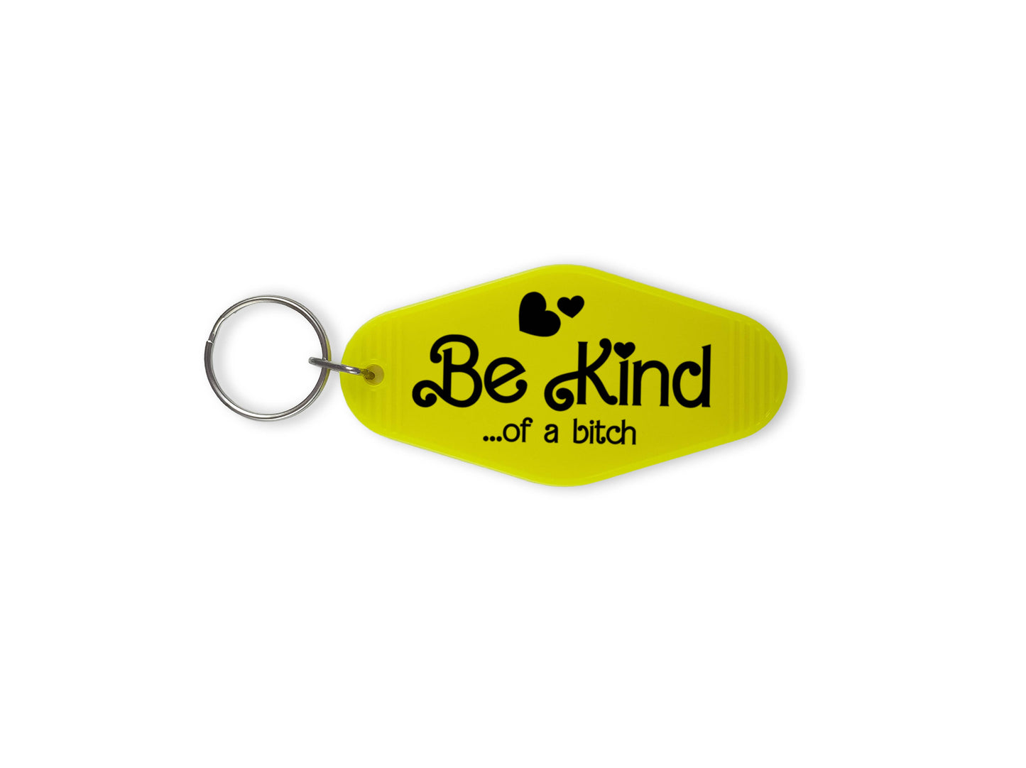 Be Kind...of a bitch - Barbie - Motel Keychain: Purple / Yes
