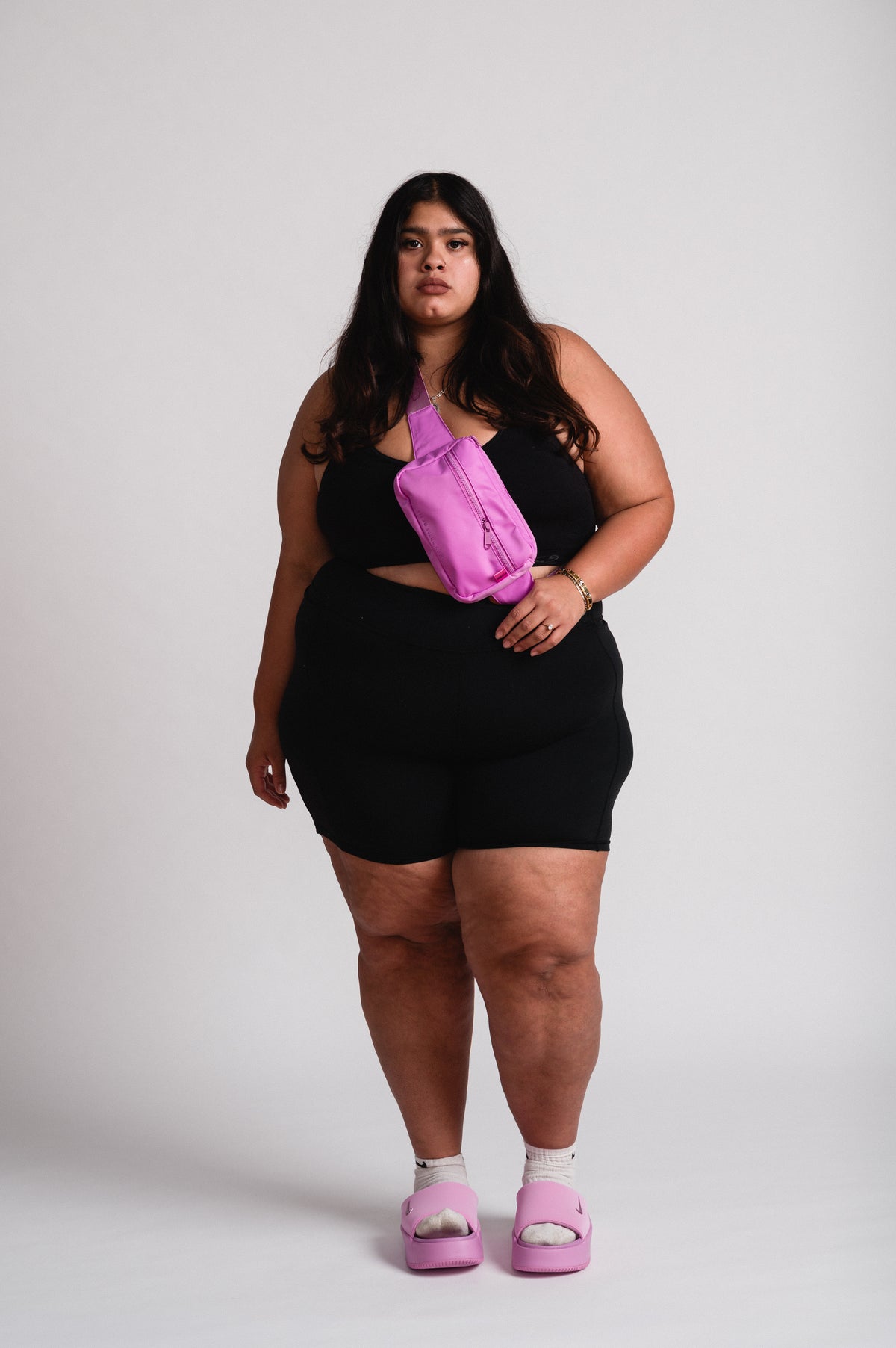 Electric Orchid Belt Bag
