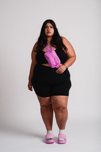 Electric Orchid Belt Bag