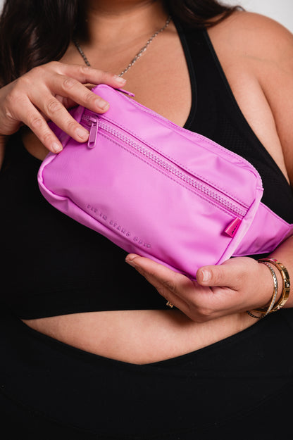 Electric Orchid Belt Bag