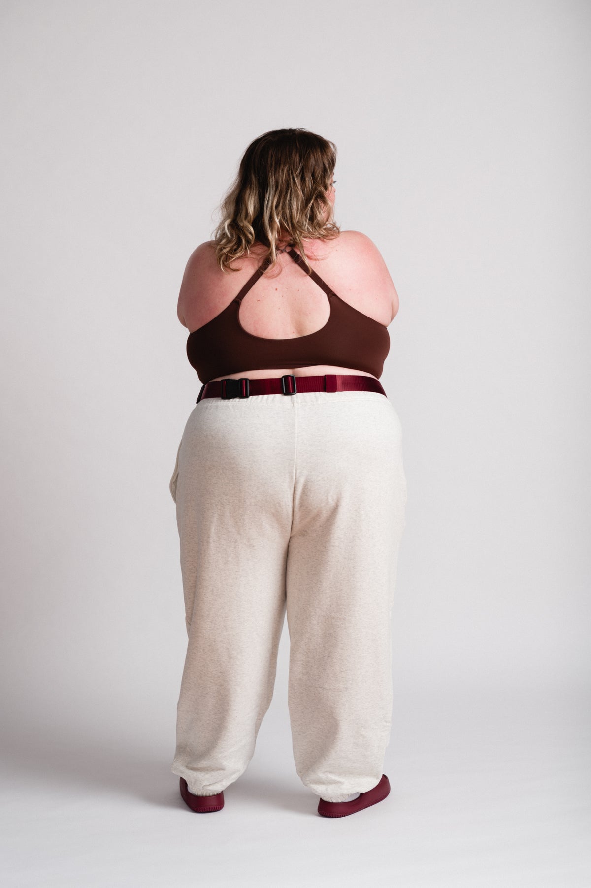 Dark Cherry Belt Bag