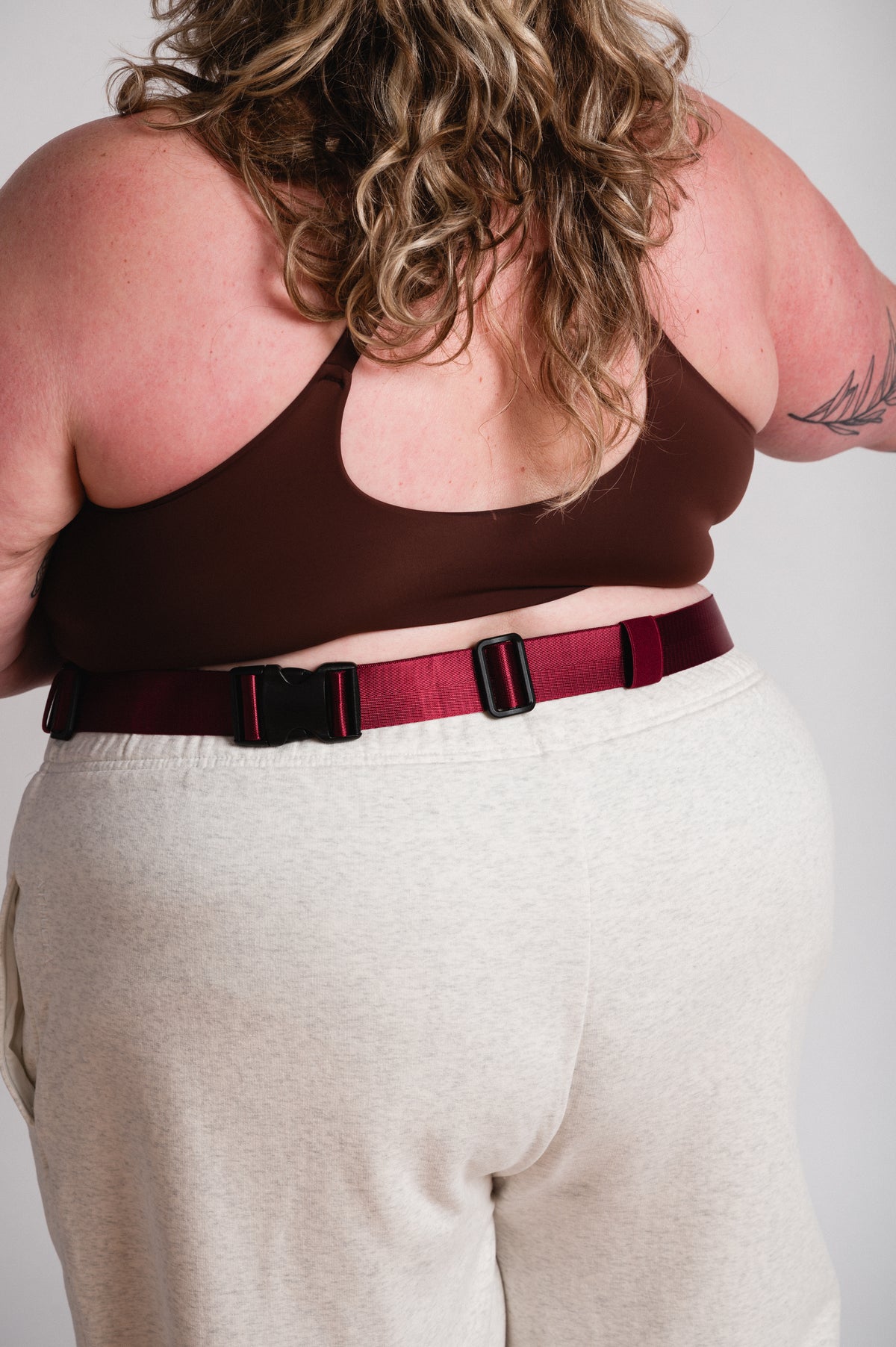Dark Cherry Belt Bag