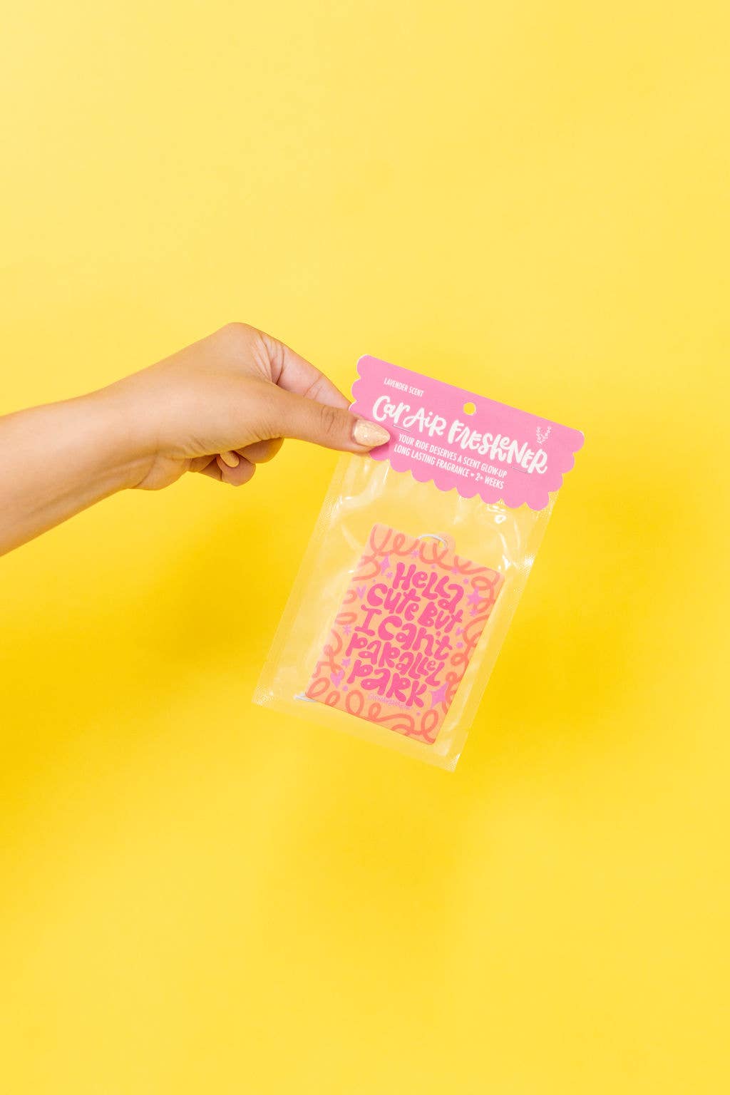Hella Cute But I Can’t Parallel Park Lavender Air Freshener