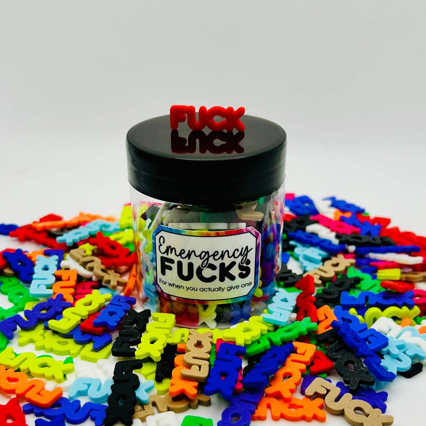 Jar of Emergency F*cks - 3D Printed Novelty Gift