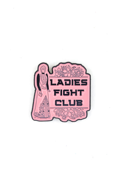 Ladies Fight Club Enamel Pin