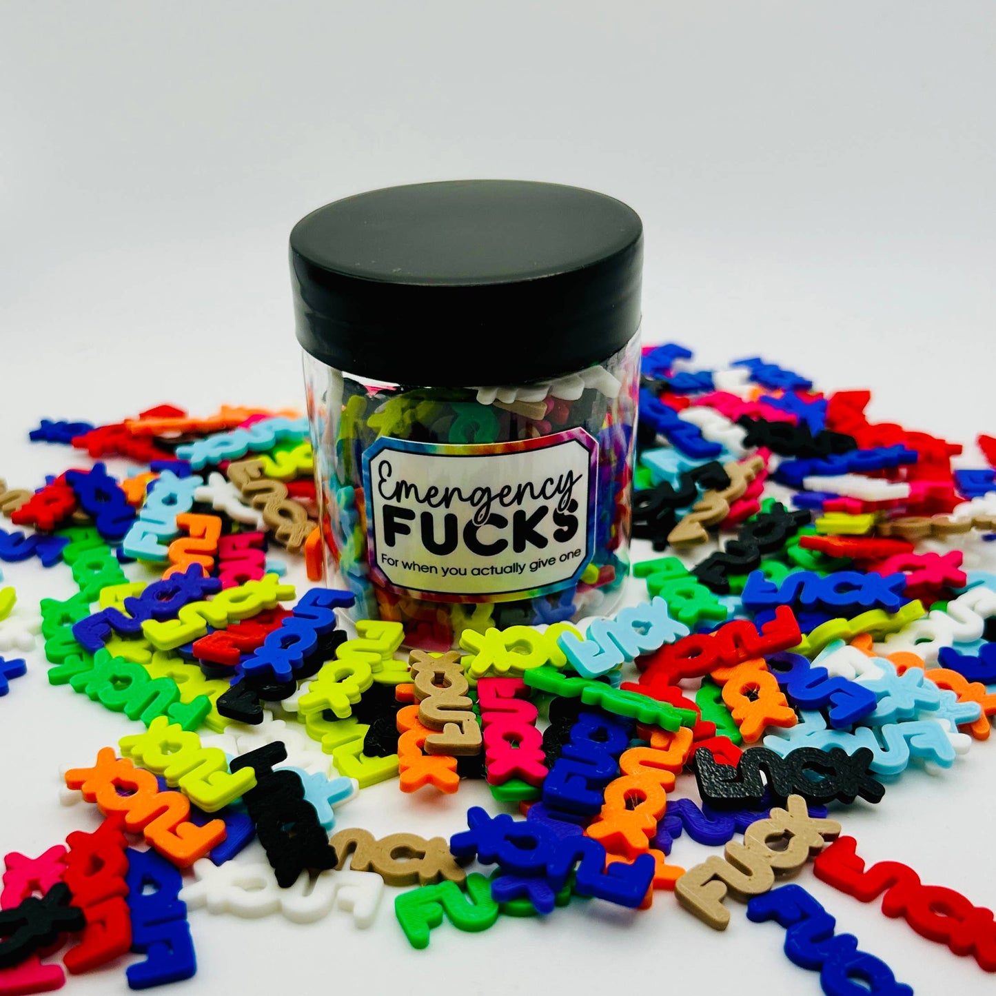 Jar of Emergency F*cks - 3D Printed Novelty Gift