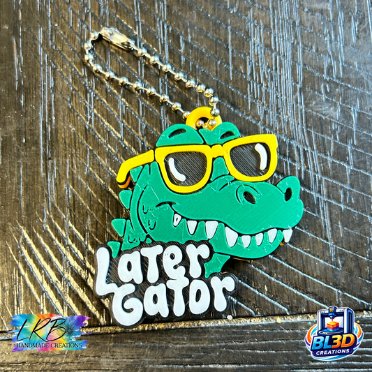 Lator Gator Nail Saver Tab Opener Keychain