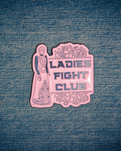 Ladies Fight Club Enamel Pin