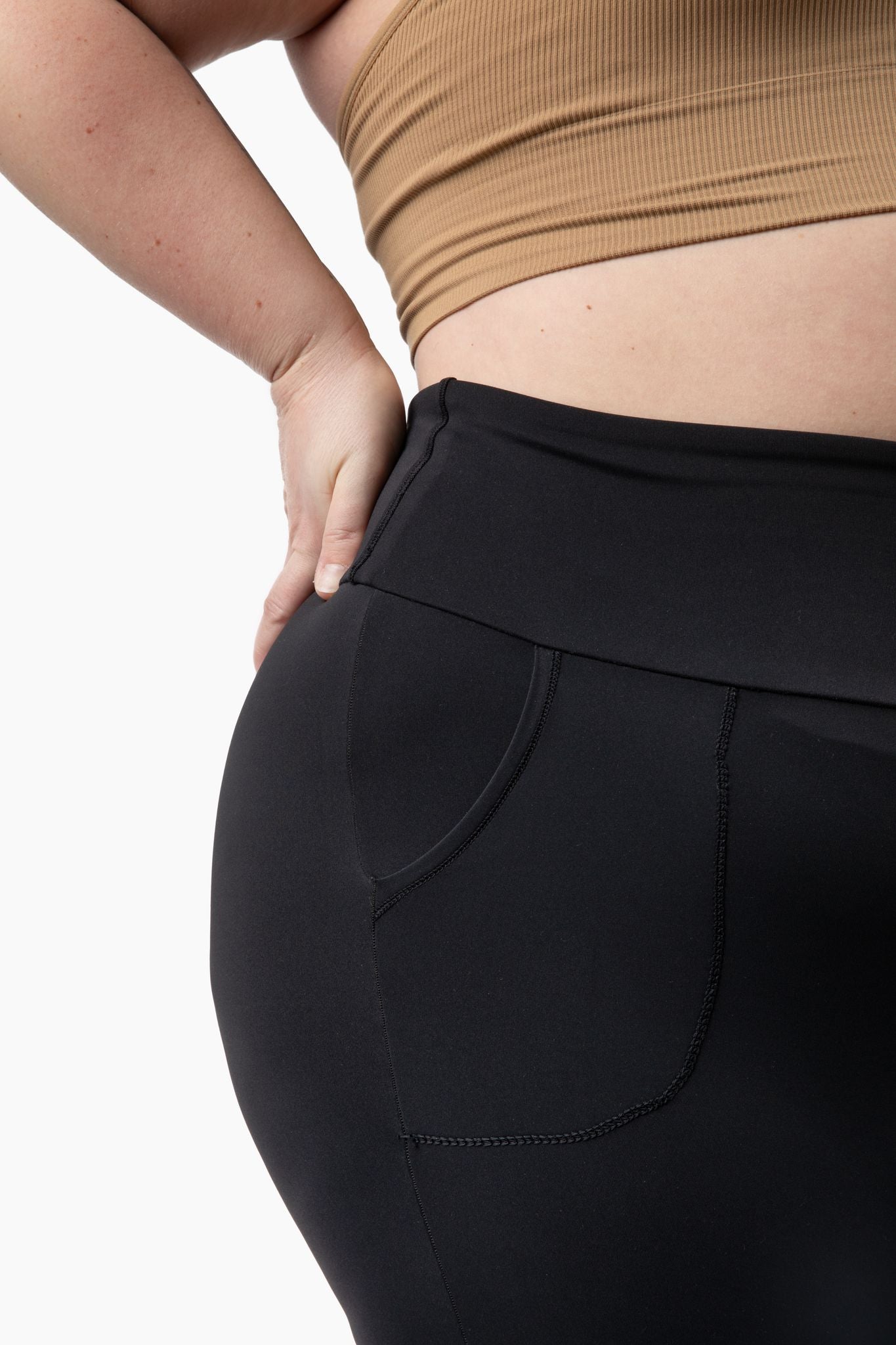 Flare Leggings Yoga Pants With Pockets Plus Size Flare Leggings