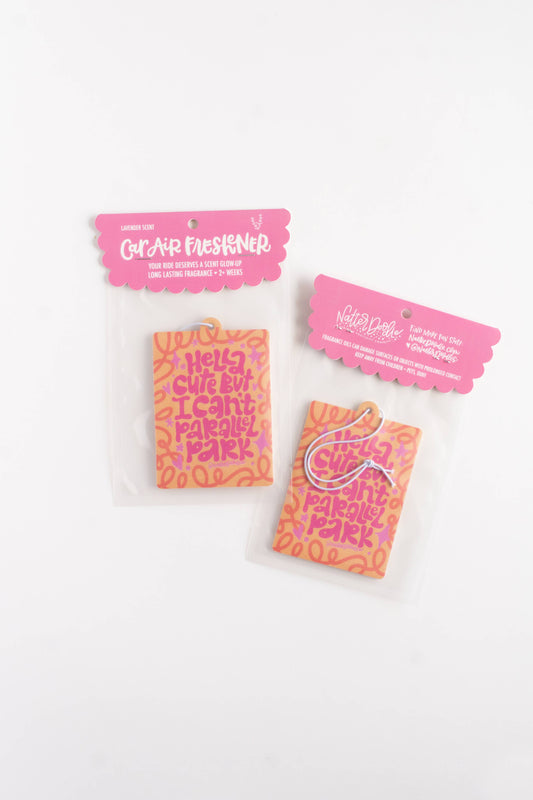 Hella Cute But I Can’t Parallel Park Lavender Air Freshener