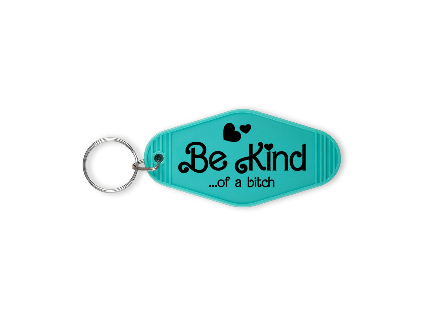 Be Kind...of a bitch - Barbie - Motel Keychain: Purple / Yes